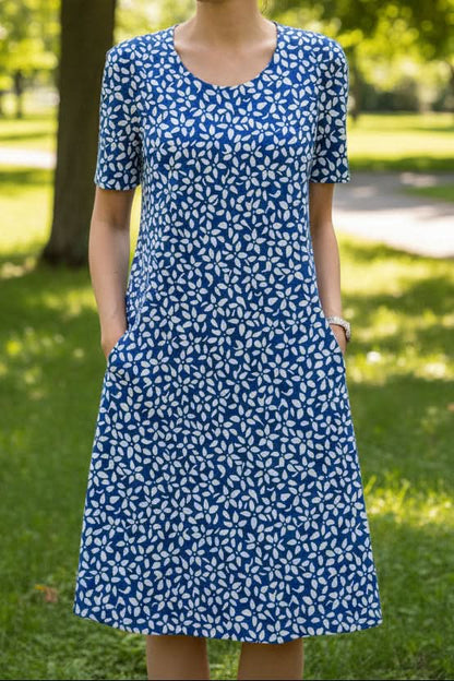 Effortless Knee Length Dress