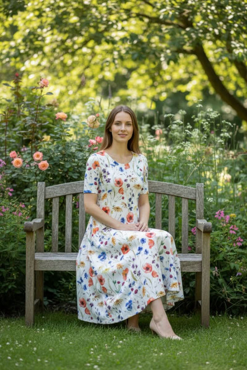 Effortless Knee Length Dress