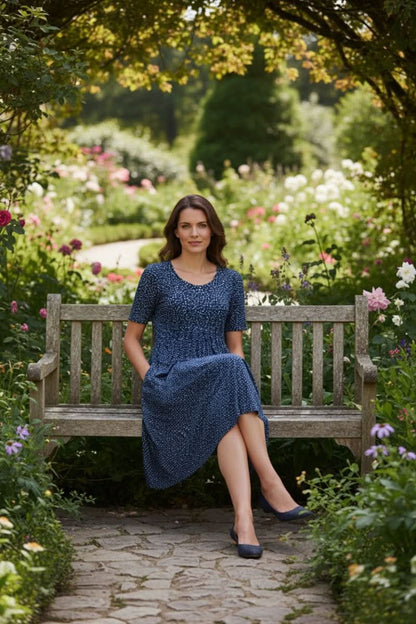Effortless Knee Length Dress