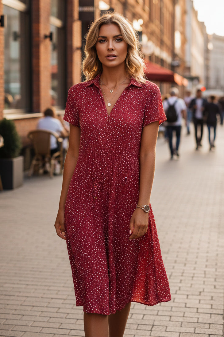 Flowing Everyday Midi Dress