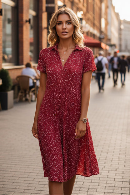 Flowing Everyday Midi Dress