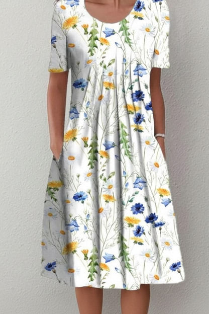 Effortless Knee Length Dress